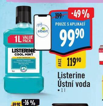Albert Listerine ústní voda nabídka