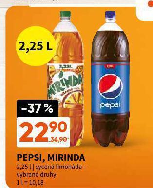 Terno Pepsi nabídka