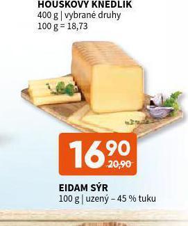 Terno Eidam sýr nabídka