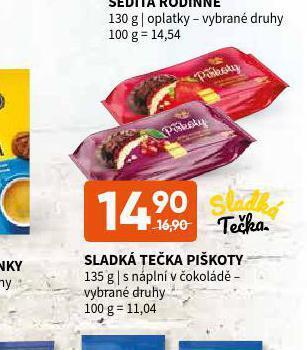 Terno Sladká tečka piškoty nabídka