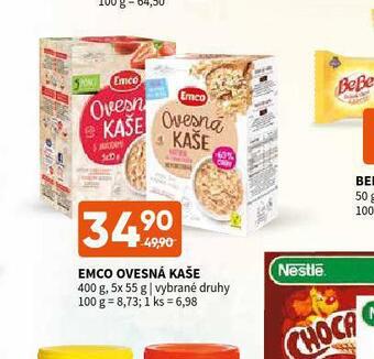 Terno Emco ovesná kaše nabídka