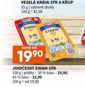 Terno Eidam sýr nabídka