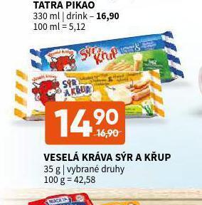 Terno Veselá kráva sýr a křup nabídka