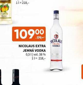Terno Nicolaus extra jemná vodka nabídka