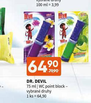 Terno Dr, devil wc point block nabídka