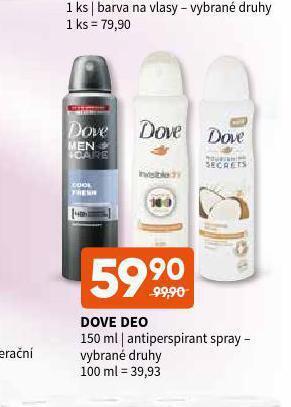 Terno Dove antiperspirant nabídka