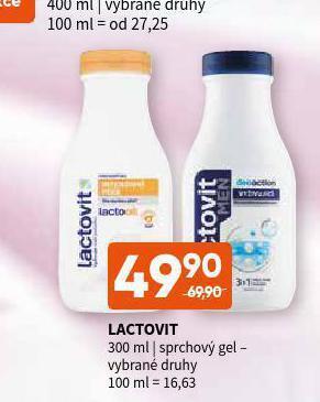 Terno Lactovit sprchový gel nabídka
