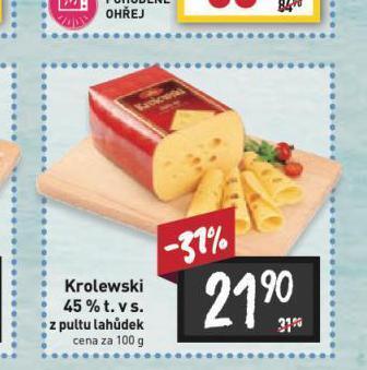 Billa Krolewski 45% nabídka