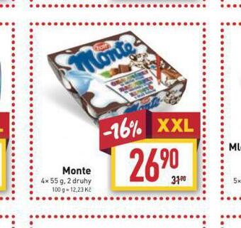 Billa Zott monte nabídka
