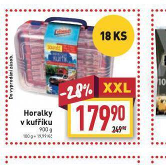 Billa Horalky v kufříku nabídka