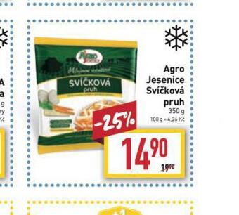 Billa Agro jesenice svíčková pruh nabídka