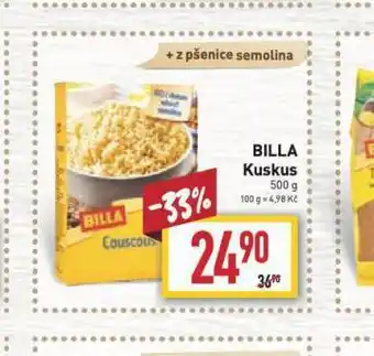 Billa Billa kuskus nabídka