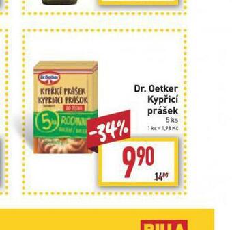 Dr. oetker kypřící prášek