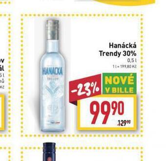 Billa Hanácká trendy 30% nabídka
