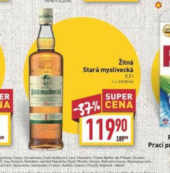 Billa Žitná stará myslivecká nabídka