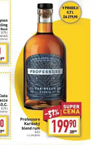 Billa Professore karibský blend rum nabídka
