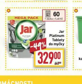 Billa Jar premium tablety do myčky nabídka