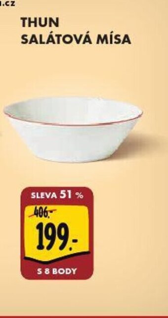 Albert Thun salátová mísa nabídka