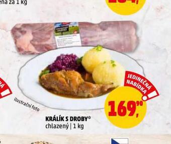 Králík s droby