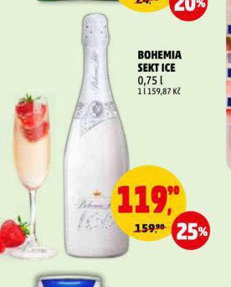 Penny Market Bohemia sekt ice nabídka