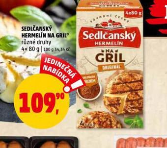Penny Market Sedlčanský hermelín na gril nabídka