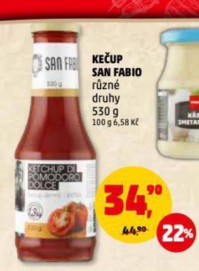 Penny Market Kečup san fabio nabídka