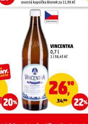 Penny Market Vincentka nabídka