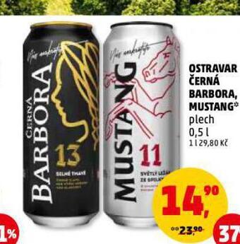Penny Market Pivo mustang nabídka