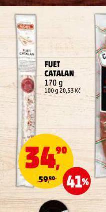 Penny Market Fuet catalan nabídka
