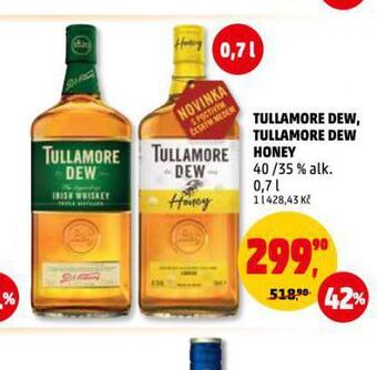 Penny Market Tullamore dew honey 35% nabídka