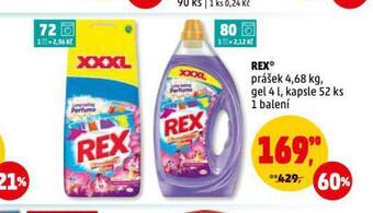 Penny Market Rex prací prostředek nabídka