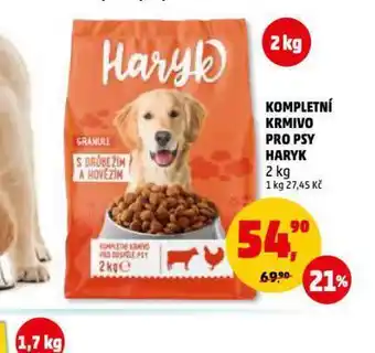Penny Market Haryk kompletní krmivo pro psy nabídka