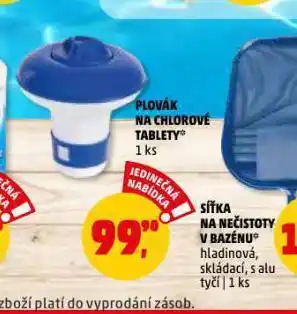 Penny Market Plovák na chlorové tablety nabídka