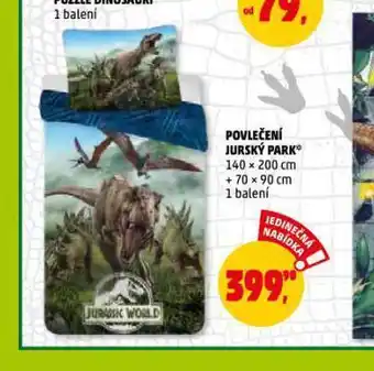 Penny Market Povlečení jurský svět nabídka