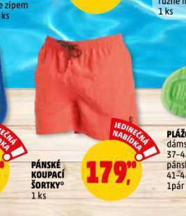 Penny Market Pánské koupací šortky nabídka