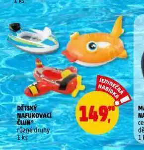 Dětský nafukovací člun