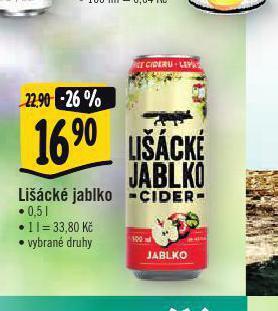 Albert Lišácké jablko nabídka