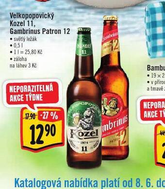 Albert Pivo gambrinus patron 12 nabídka