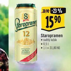 Albert Pivo staropramen 12 nabídka