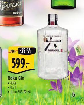 Albert Roku gin nabídka