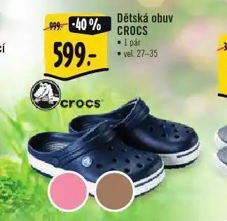 Albert Dětská obuv crocs nabídka
