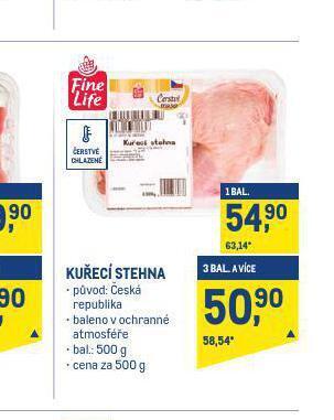 Makro Kuřecí stehna nabídka