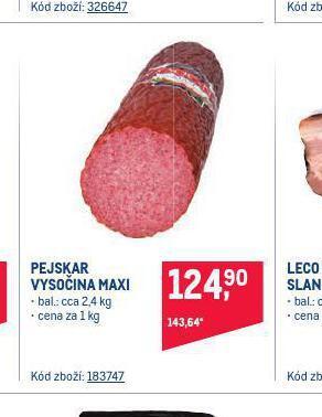Pejskar vysočina maxi