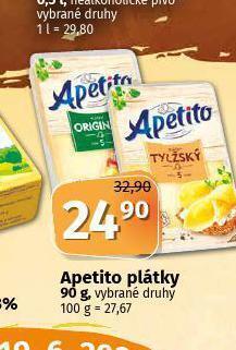 Coop Apetito plátky nabídka