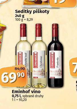 Coop Eminhof víno nabídka