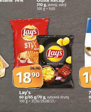 Coop Lay´s nabídka