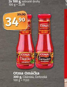 Coop Otma omáčka nabídka