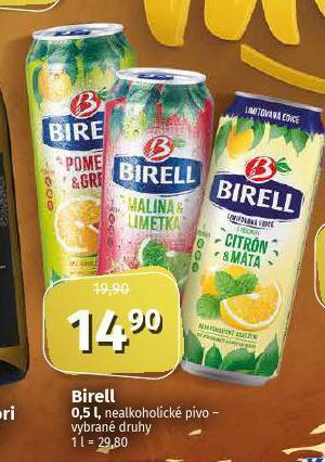 Coop Pivo birell nealko nabídka