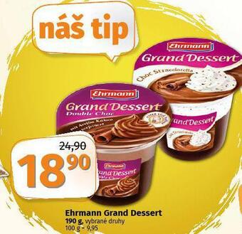 Coop Ehrmann grand dessert nabídka