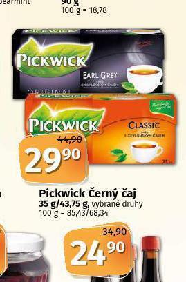 Coop Pickwick černý čaj nabídka